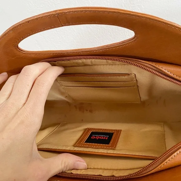 HOBO Tan Leather Handbag - Picture 2 of 8